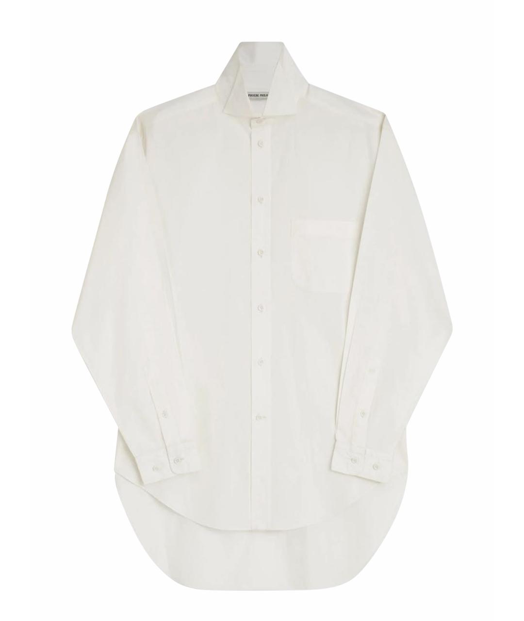 PHOEBE PHILO Бежевая хлопковая рубашка, фото 1