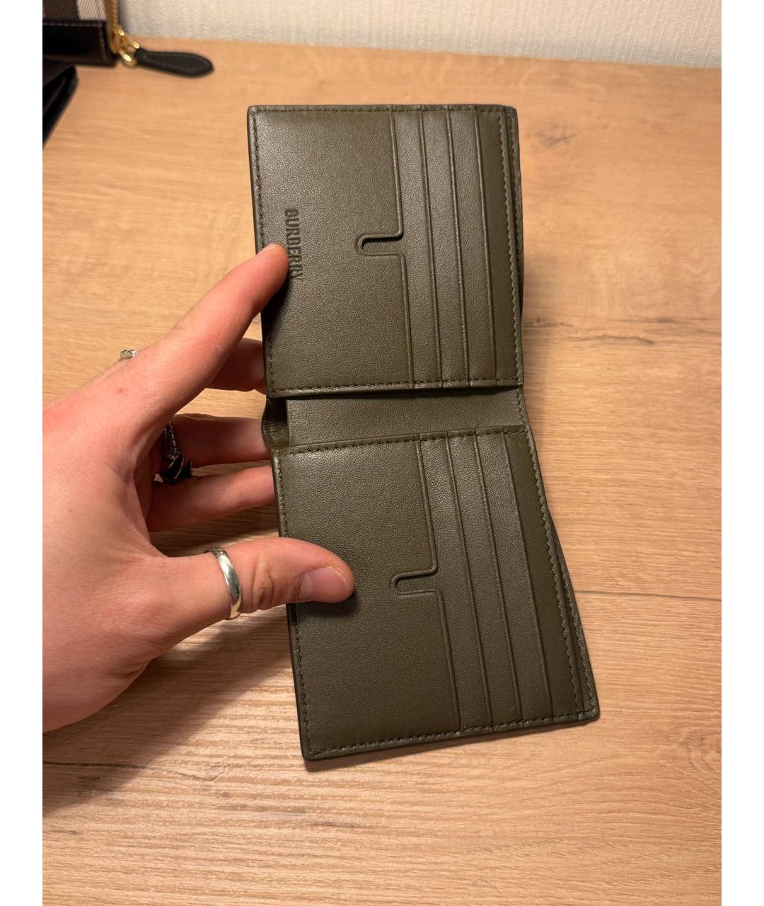 BURBERRY Бежевый кошелек, фото 2