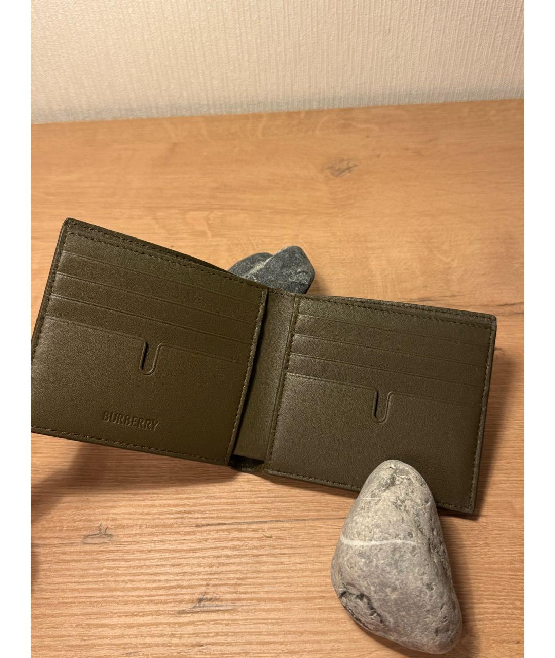 BURBERRY Бежевый кошелек, фото 6