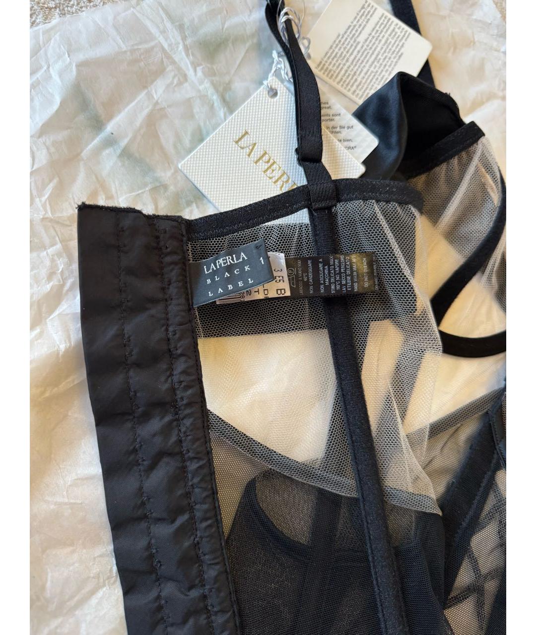 LA PERLA Черный корсеты, фото 6