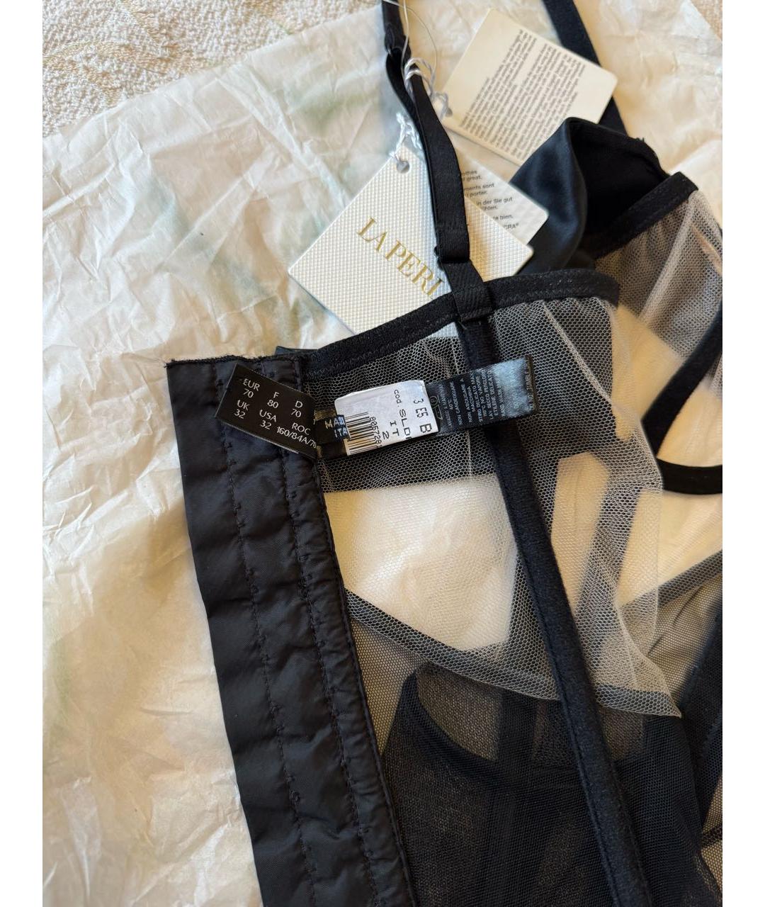 LA PERLA Черный корсеты, фото 7