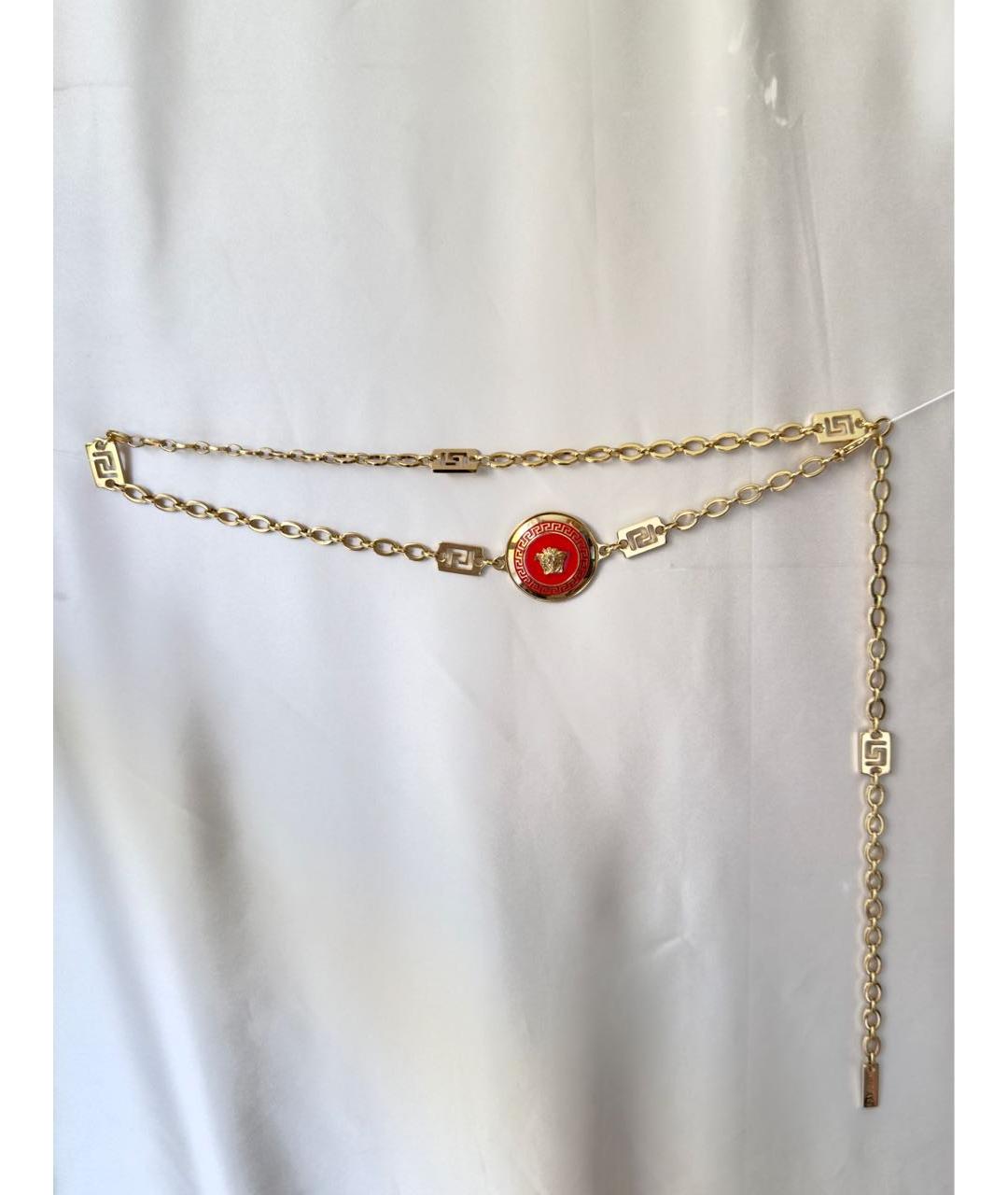 VERSACE COLLECTION Золотой ремень, фото 7