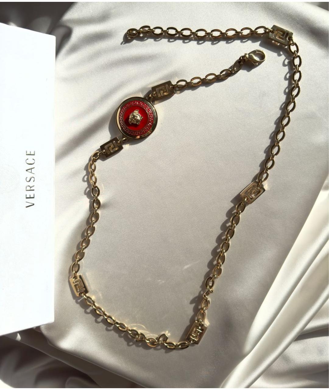 VERSACE COLLECTION Золотой ремень, фото 5