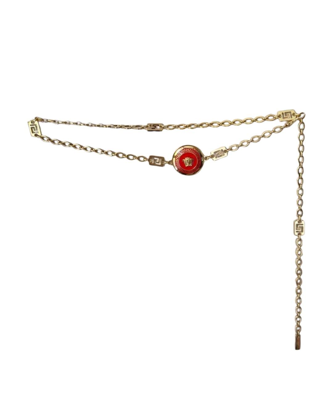 VERSACE COLLECTION Золотой ремень, фото 1