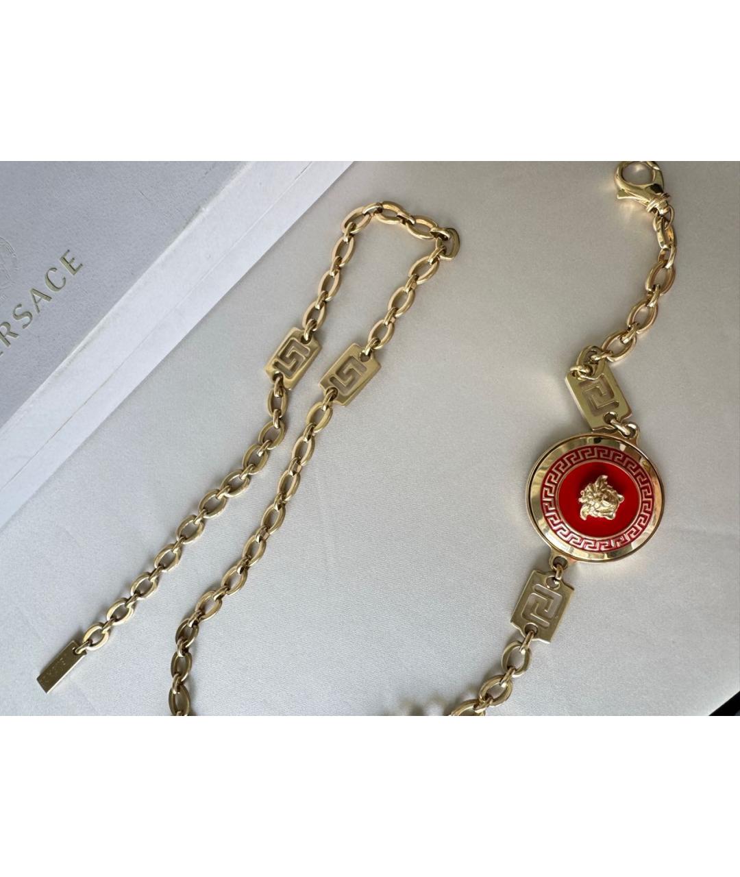 VERSACE COLLECTION Золотой ремень, фото 2