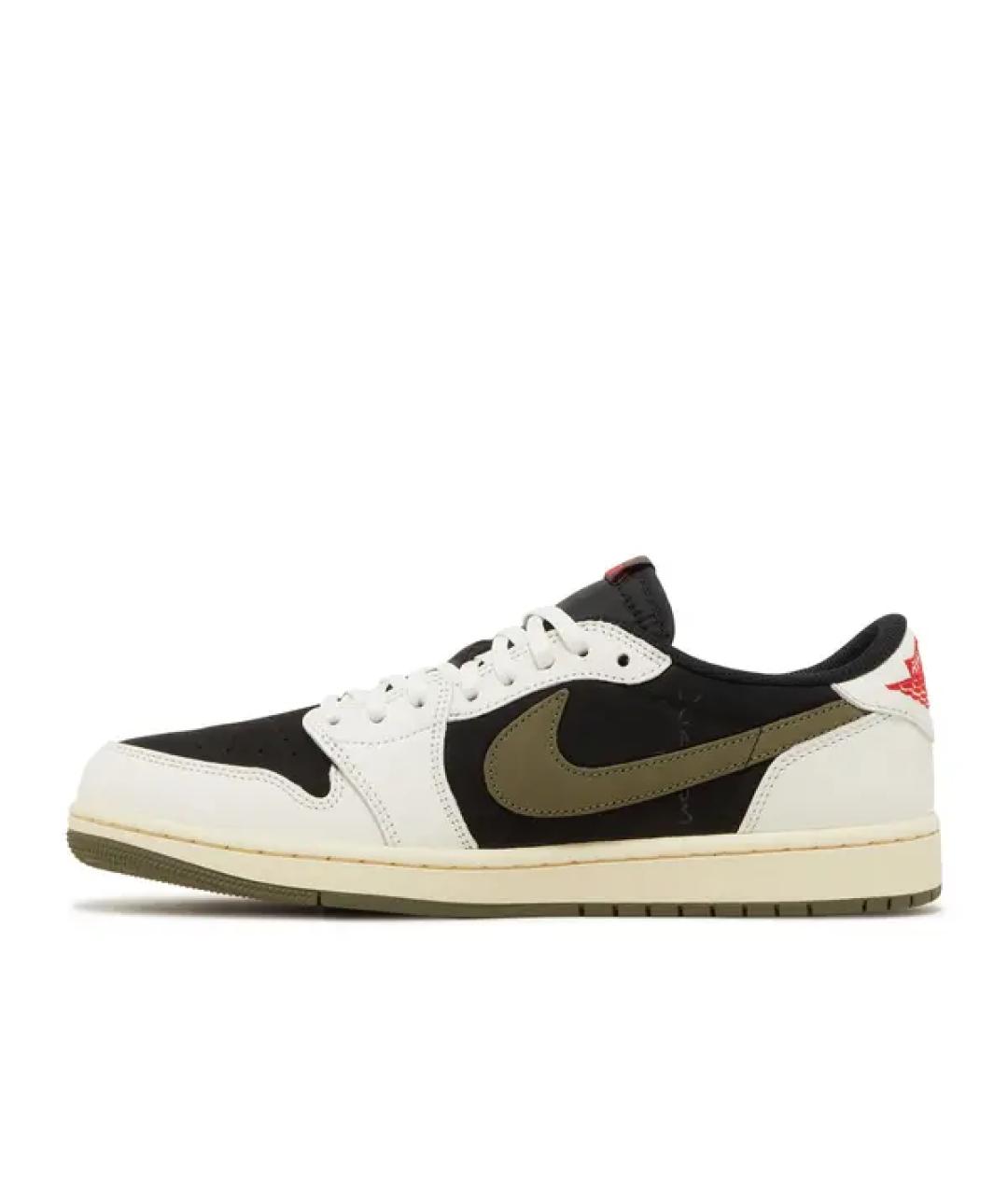 JORDAN Черные замшевые кроссовки, фото 4