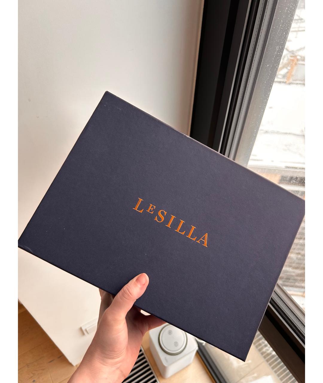 LE SILLA Черные замшевые туфли, фото 6