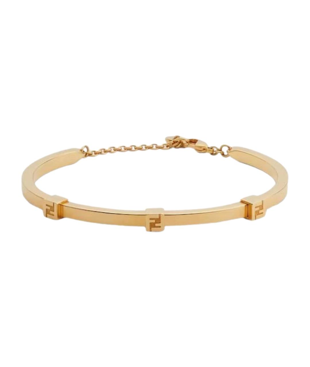 FENDI Золотой браслет, фото 1