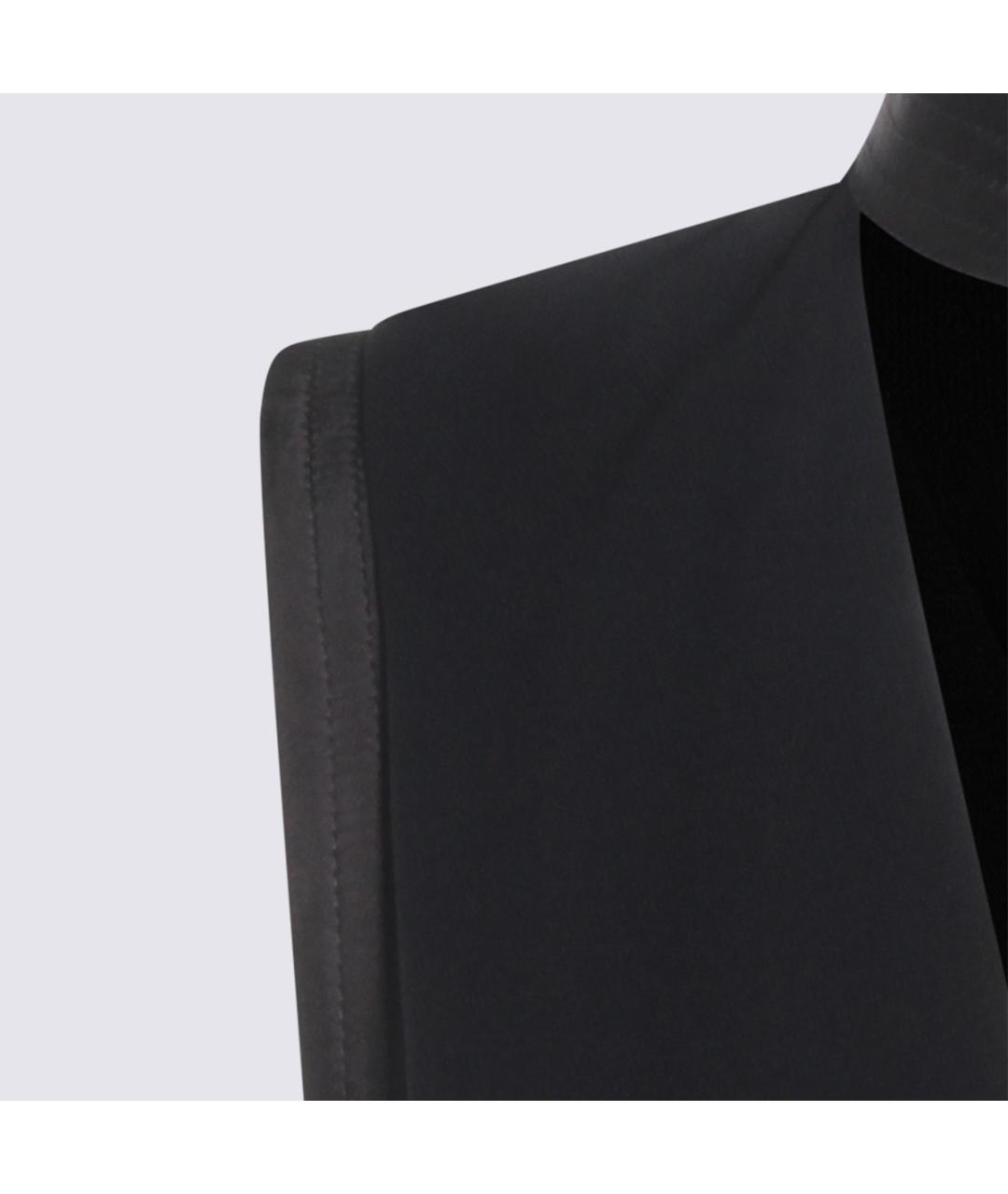 ELISABETTA FRANCHI Черная вискозная рубашка, фото 4