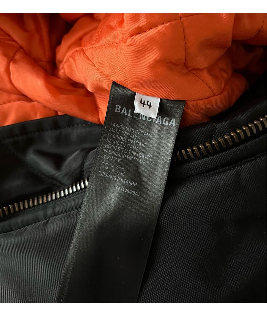 BALENCIAGA Черная куртка, фото 4