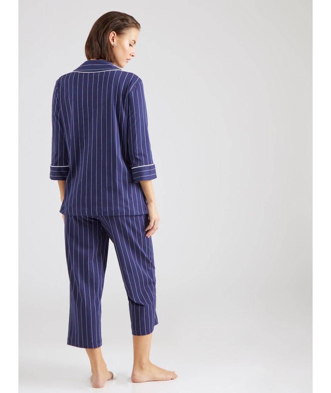 RALPH LAUREN Синяя хлопковая пижама, фото 3