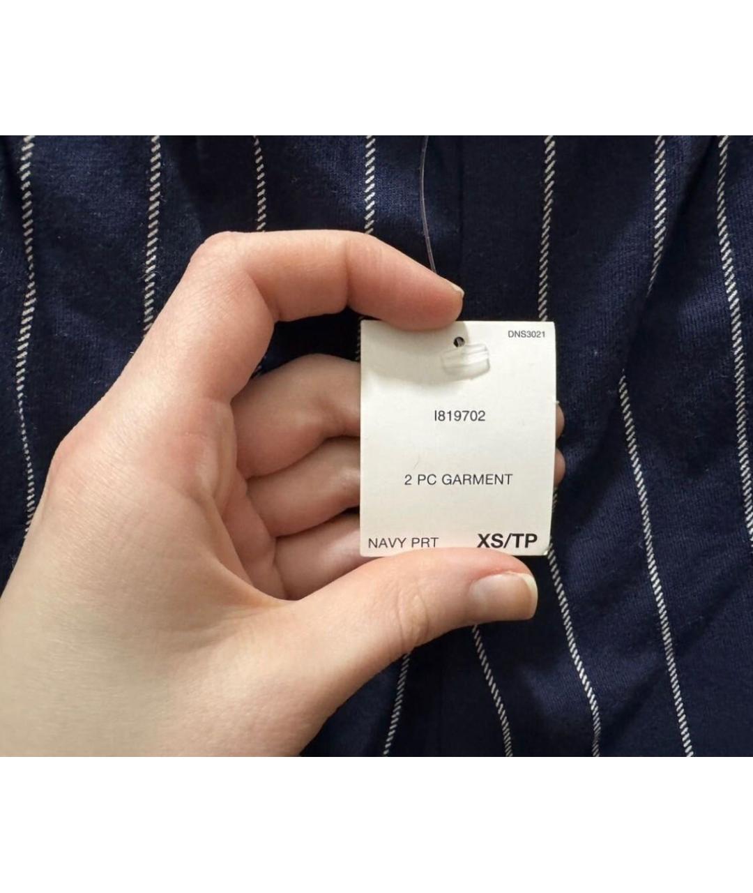 RALPH LAUREN Синяя хлопковая пижама, фото 8