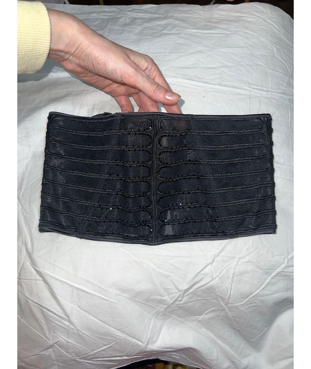 LA PERLA Черный полиэстеровый корсет, фото 3