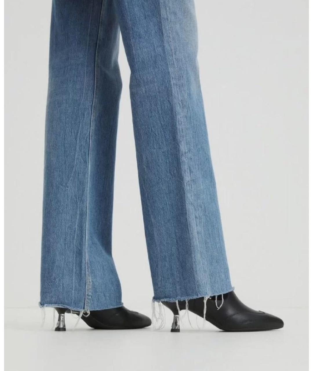 LIU JO Черные кожаные ботильоны, фото 2