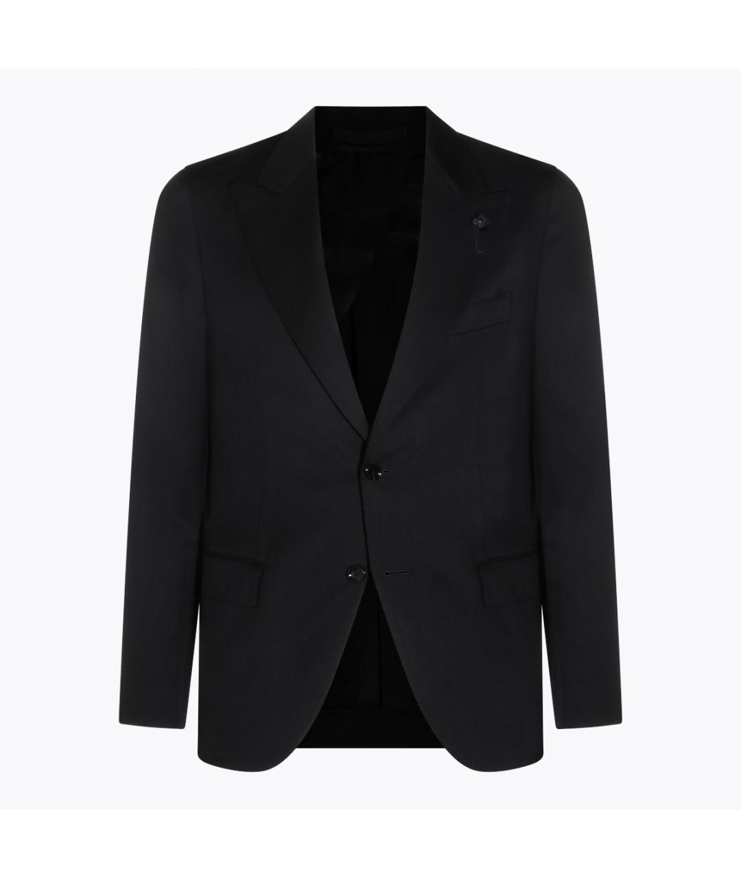 LARDINI Черный классический костюм, фото 2