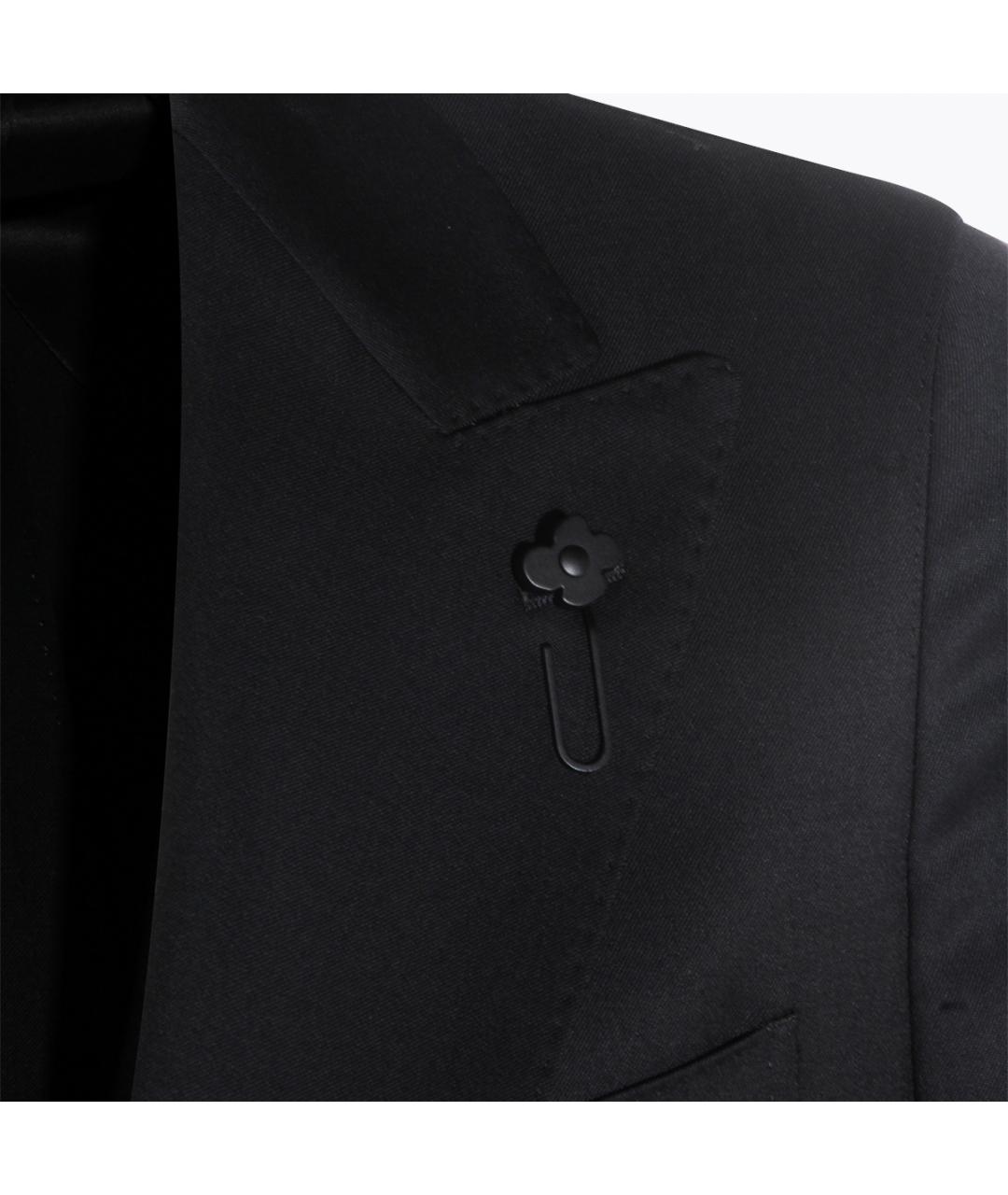 LARDINI Черный классический костюм, фото 4