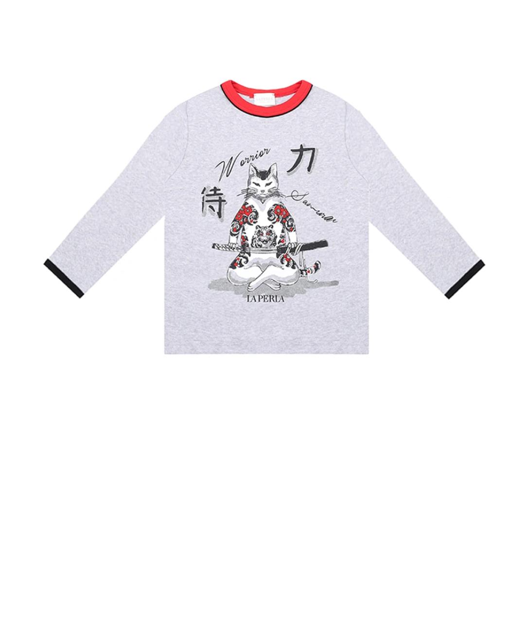 LA PERLA Серая хлопковая пижама/белье, фото 2