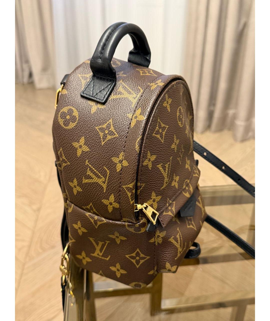 LOUIS VUITTON Коричневый рюкзак, фото 2