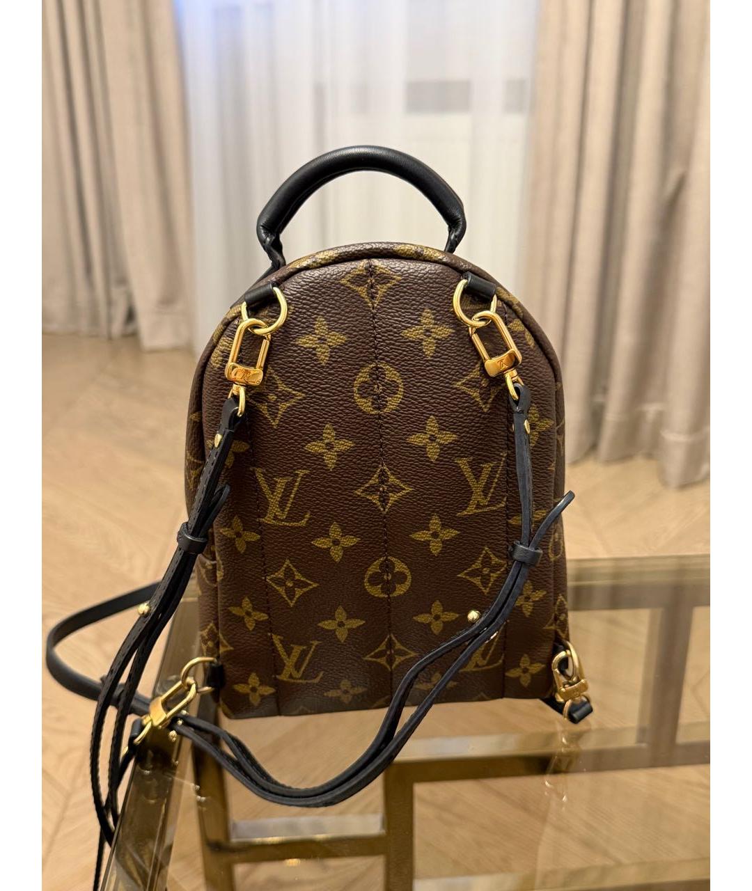 LOUIS VUITTON Коричневый рюкзак, фото 3