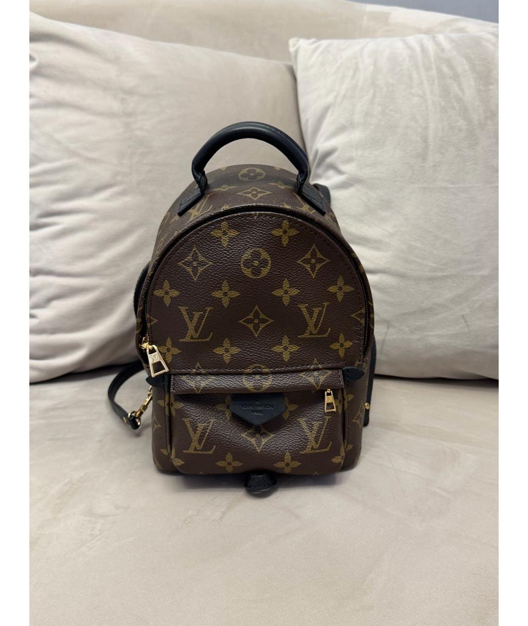 LOUIS VUITTON Коричневый рюкзак, фото 9