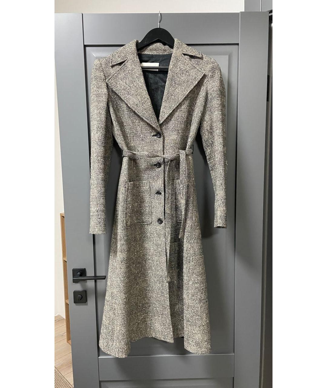 VALENTINO Коричневое шерстяное пальто, фото 6