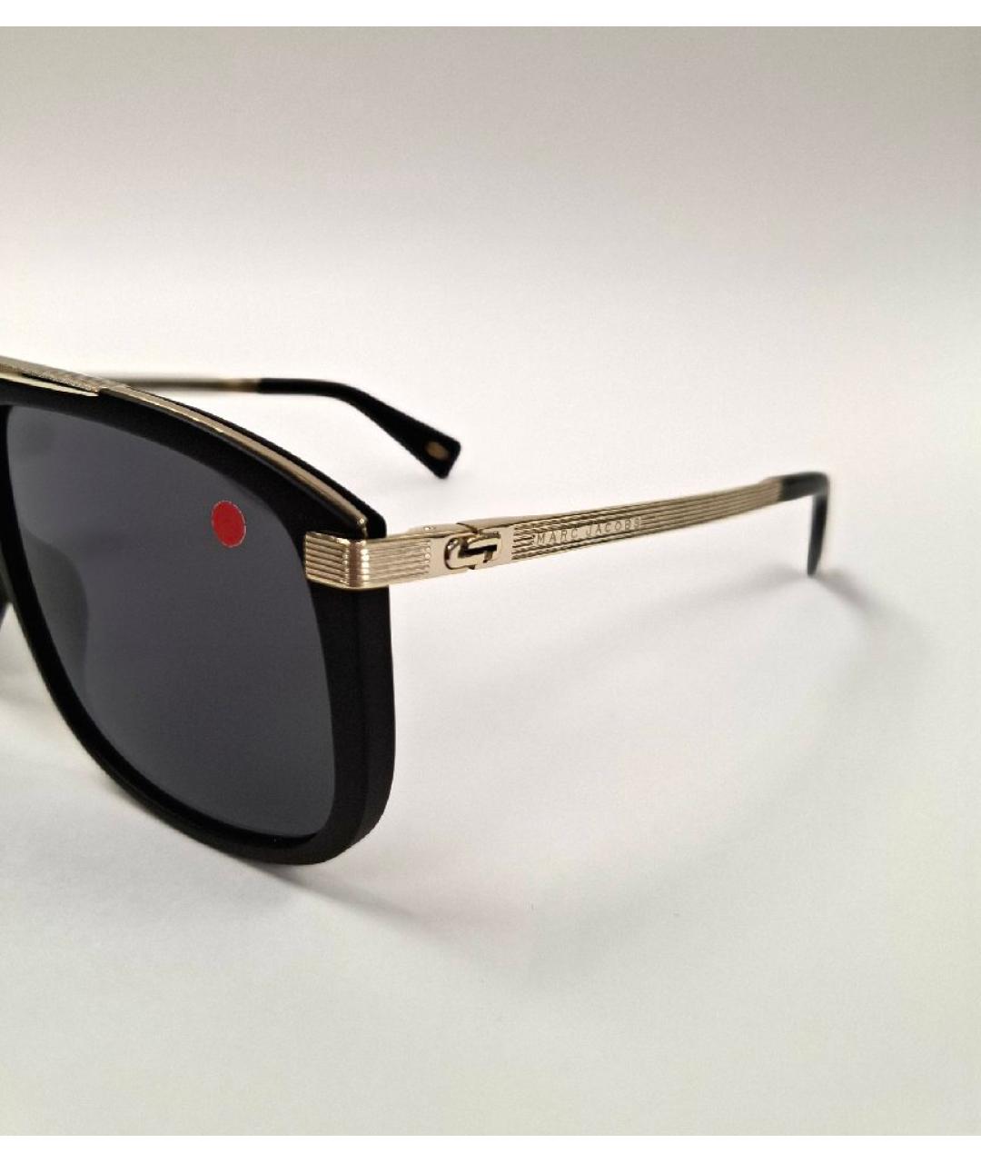 MARC JACOBS Черные металлические солнцезащитные очки, фото 3