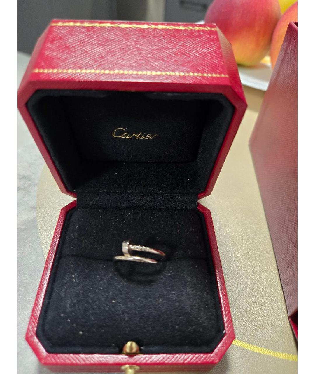 CARTIER Серебряное кольцо из белого золота, фото 4