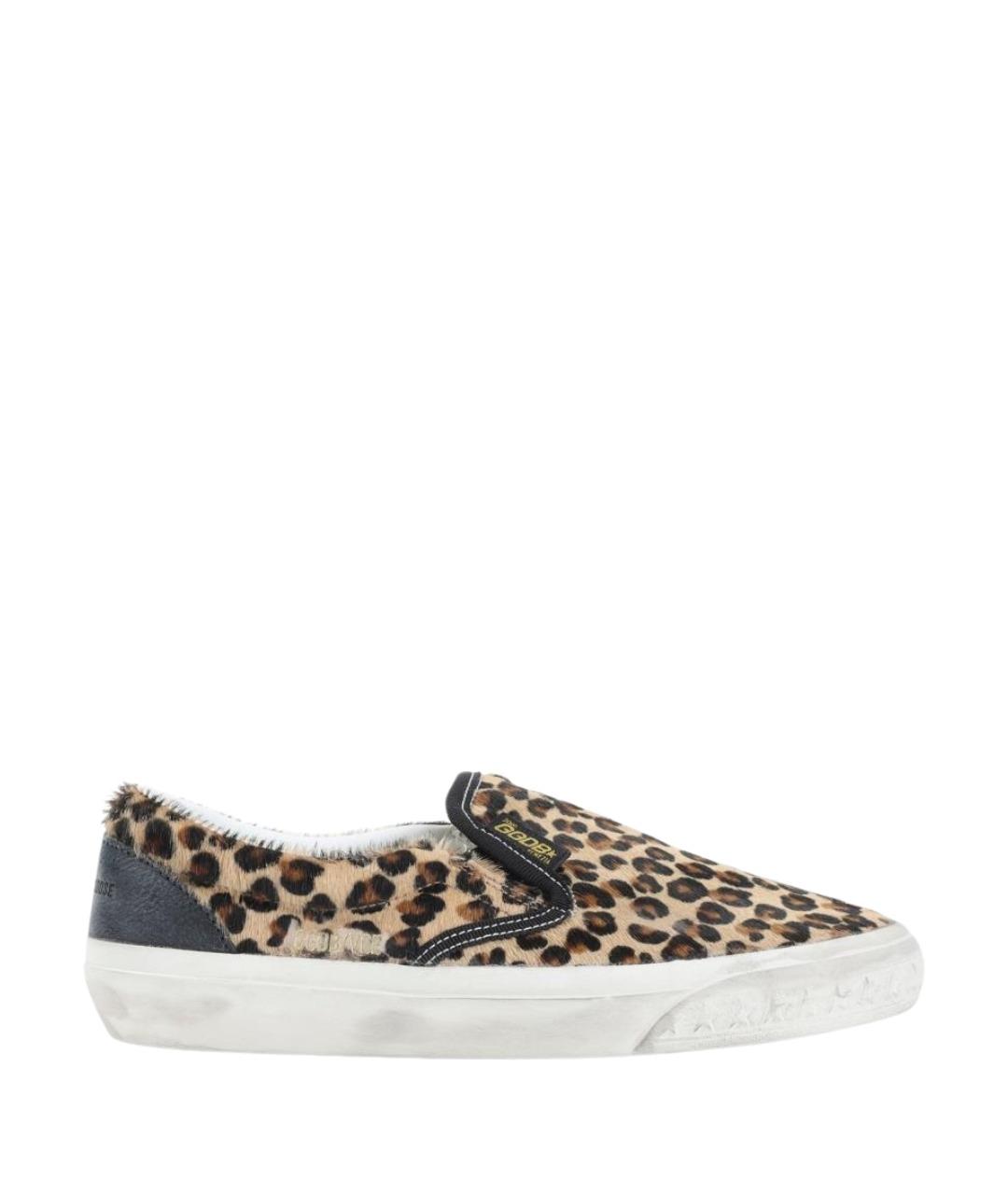 GOLDEN GOOSE DELUXE BRAND Мульти кожаные слипоны, фото 1
