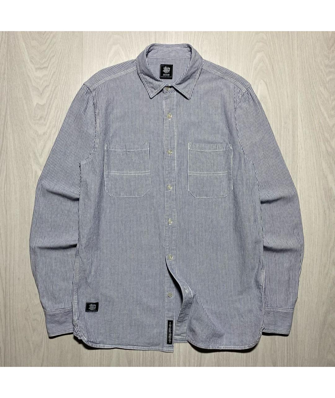 STUSSY Мульти хлопковая кэжуал рубашка, фото 9