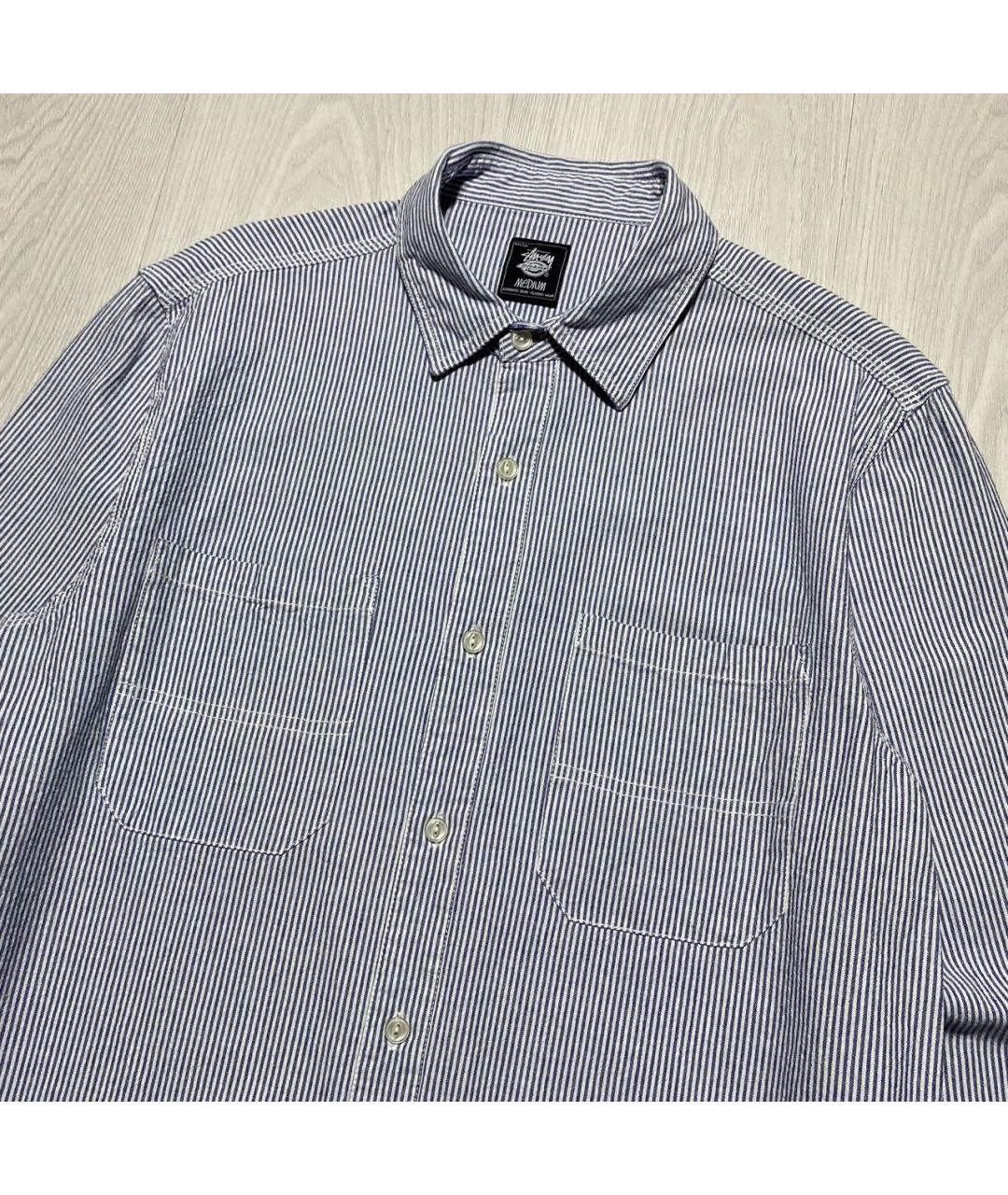 STUSSY Мульти хлопковая кэжуал рубашка, фото 4