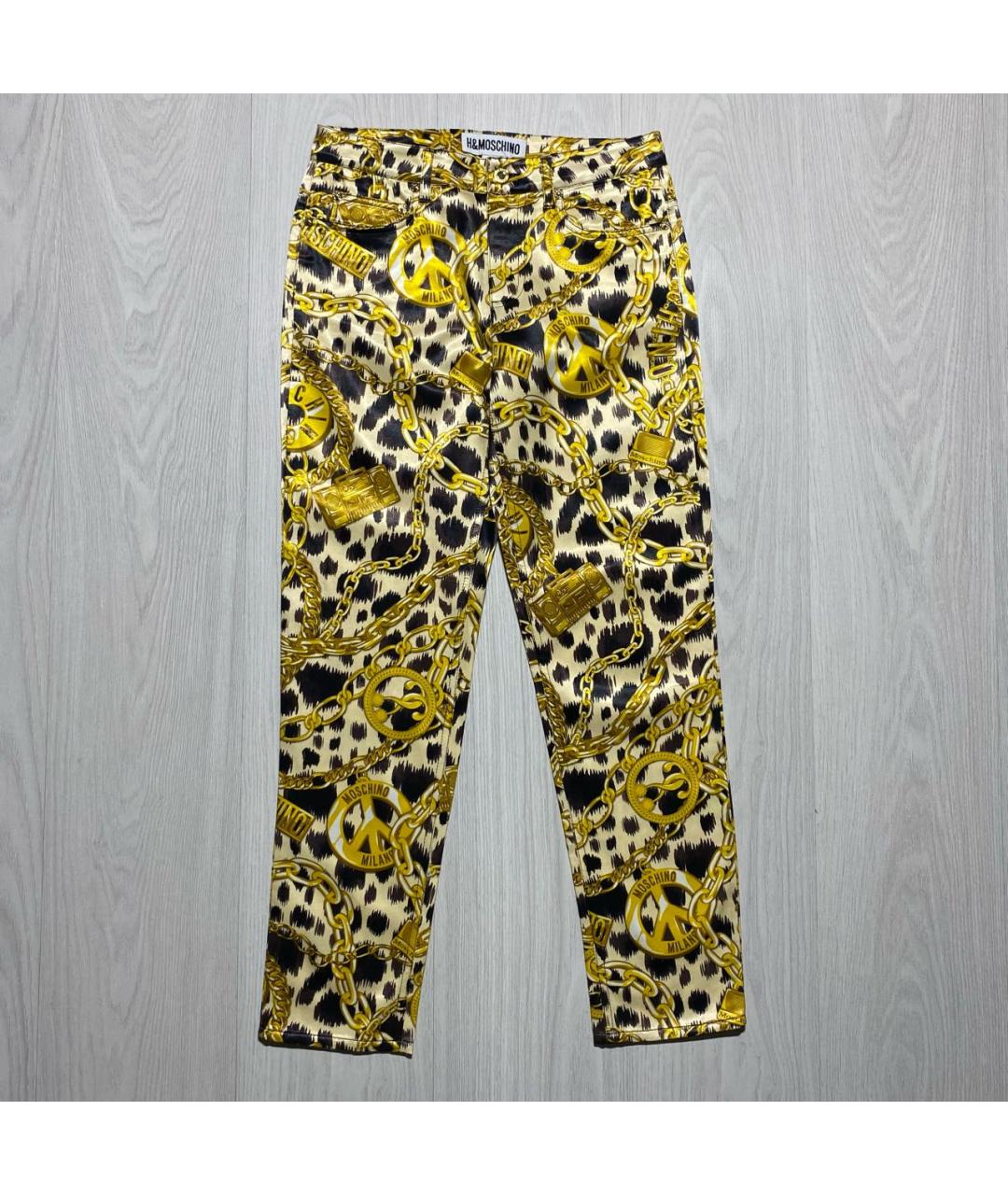 MOSCHINO Мульти брюки узкие, фото 8