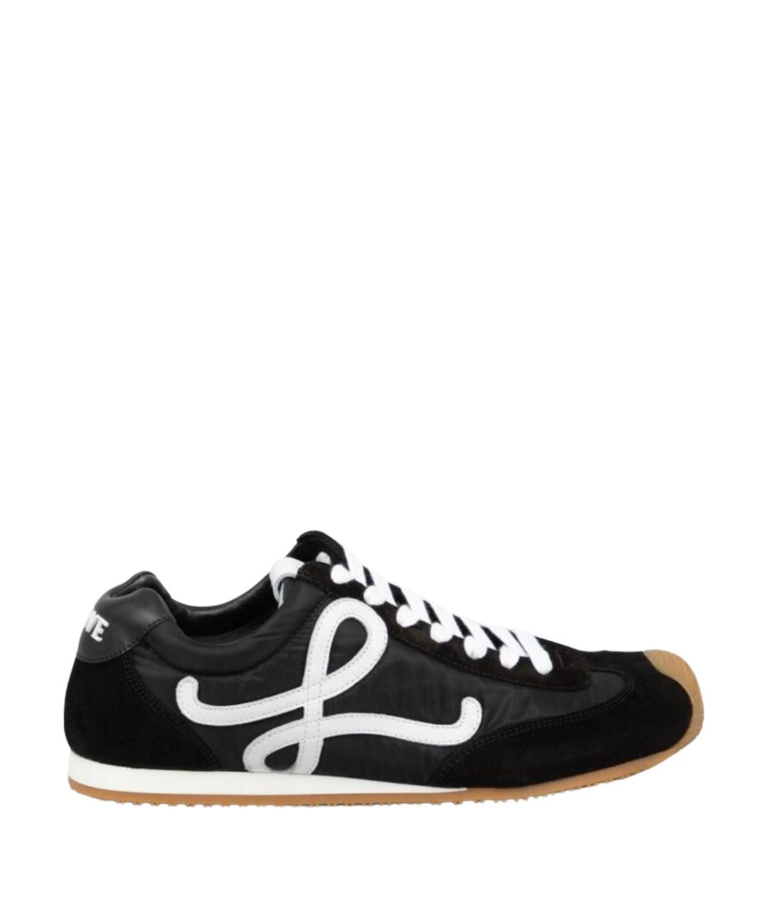 LOEWE Черные кроссовки, фото 1