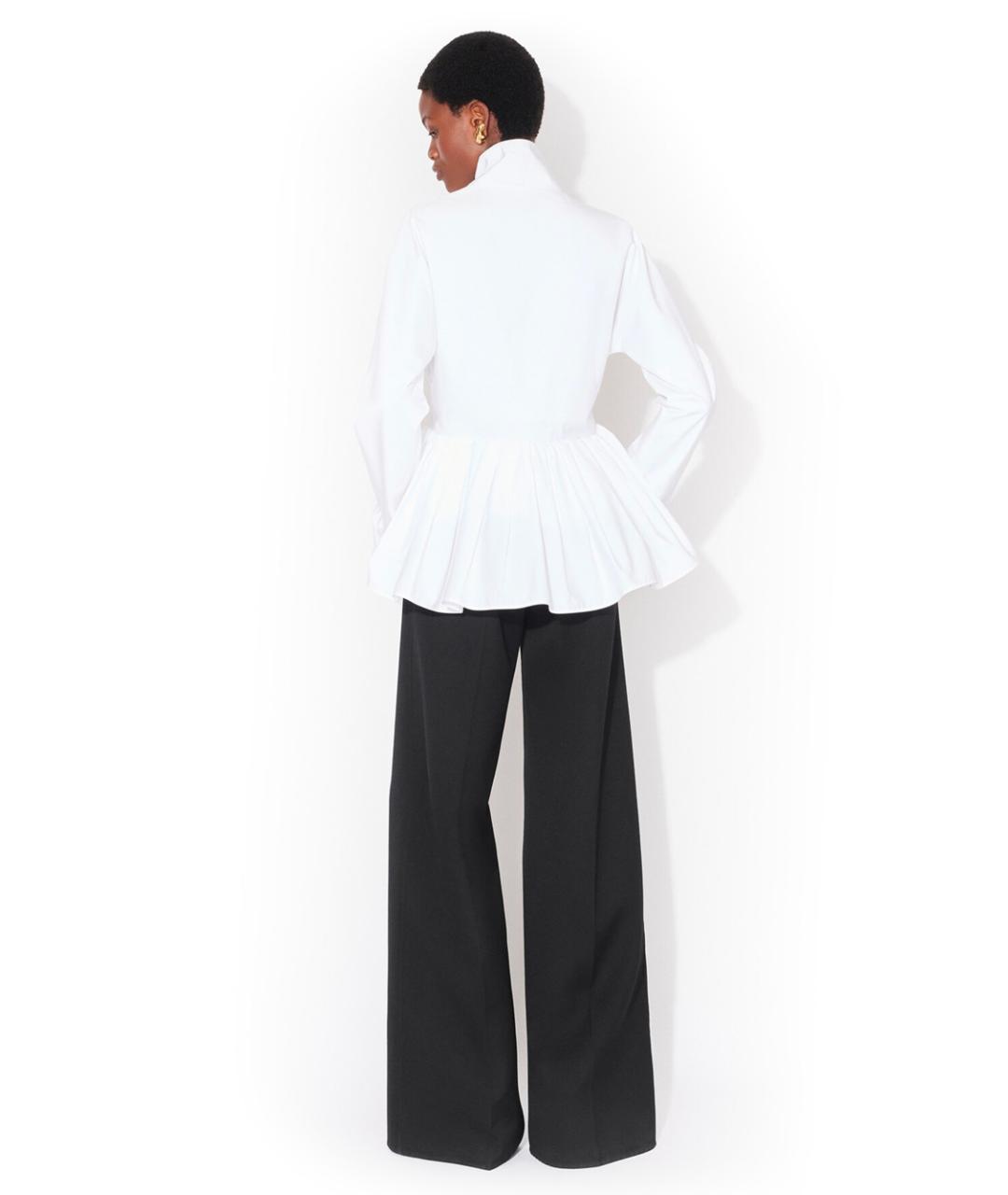 ALAIA Белая хлопковая куртка, фото 4