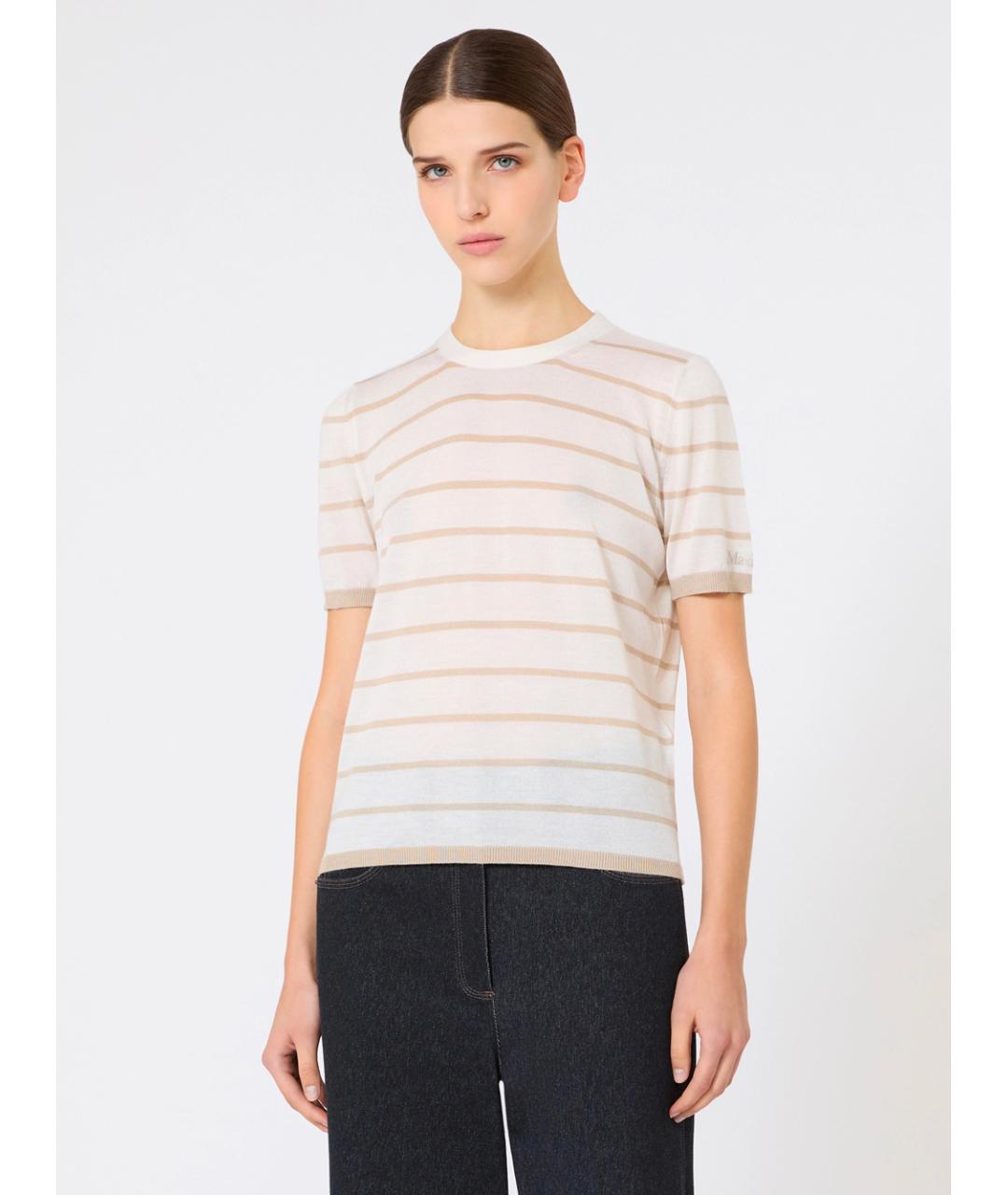 MAX MARA Мульти хлопковая футболка, фото 2