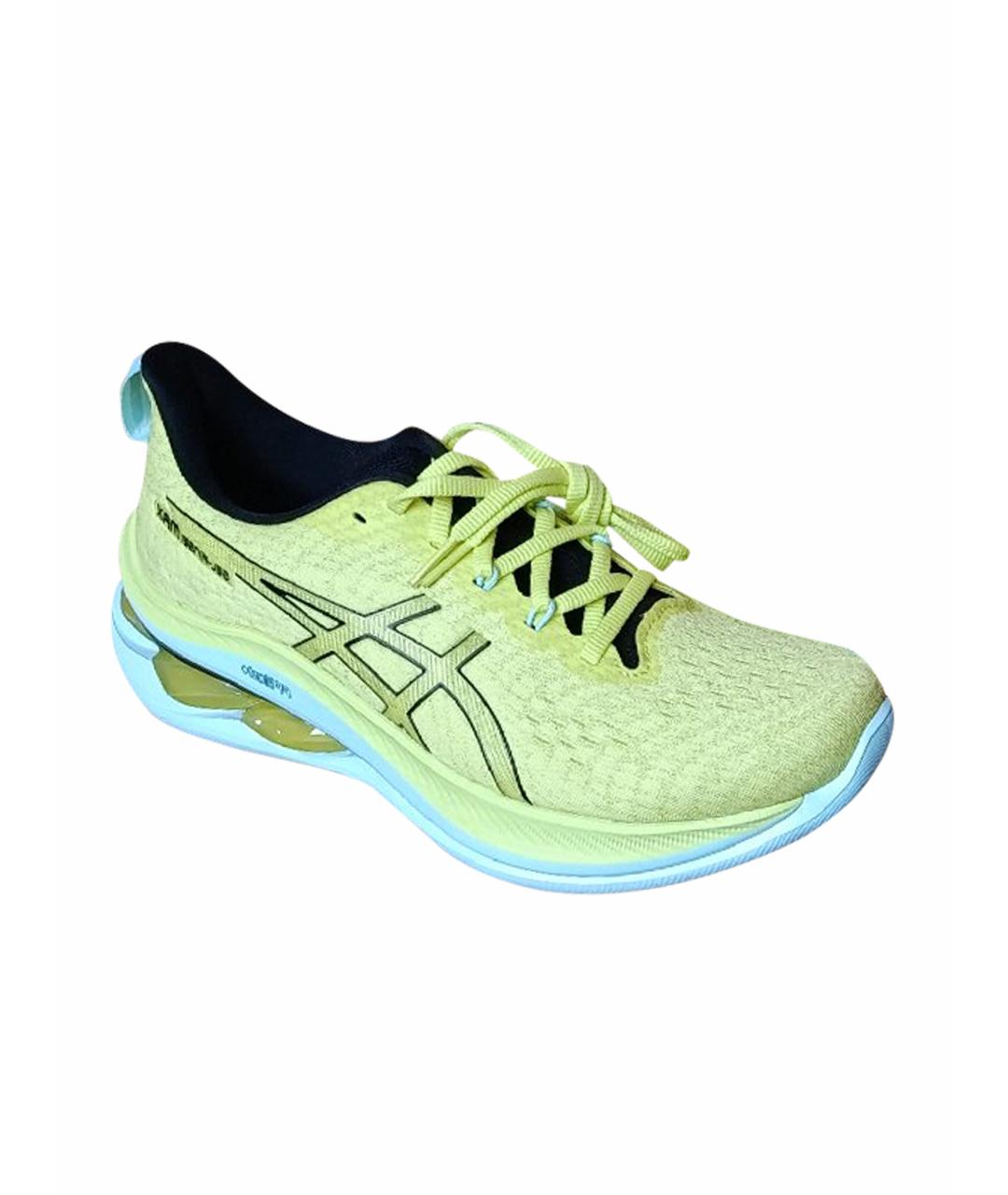 ASICS Салатовые текстильные низкие кроссовки / кеды, фото 1