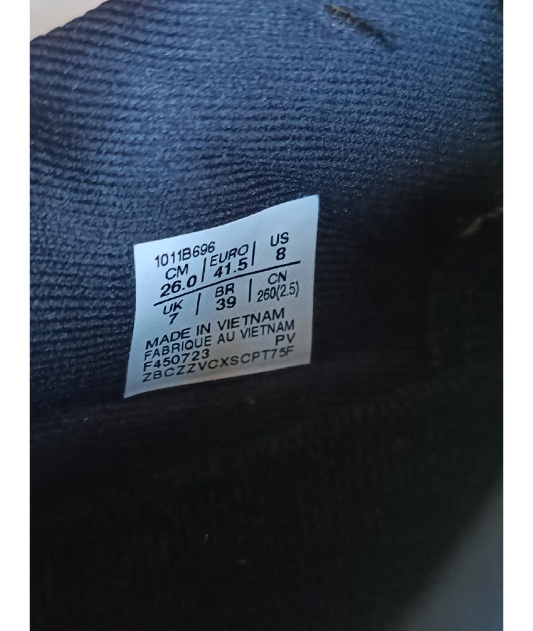 ASICS Салатовые текстильные низкие кроссовки / кеды, фото 7