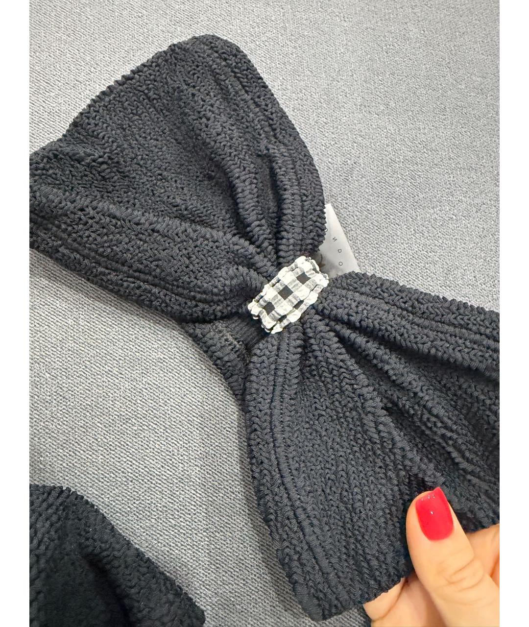 HUNZA G Черный купальник, фото 5