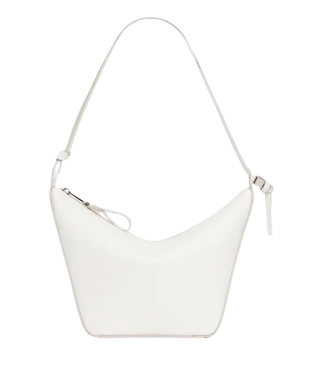 LOEWE Белая кожаная сумка через плечо, фото 1