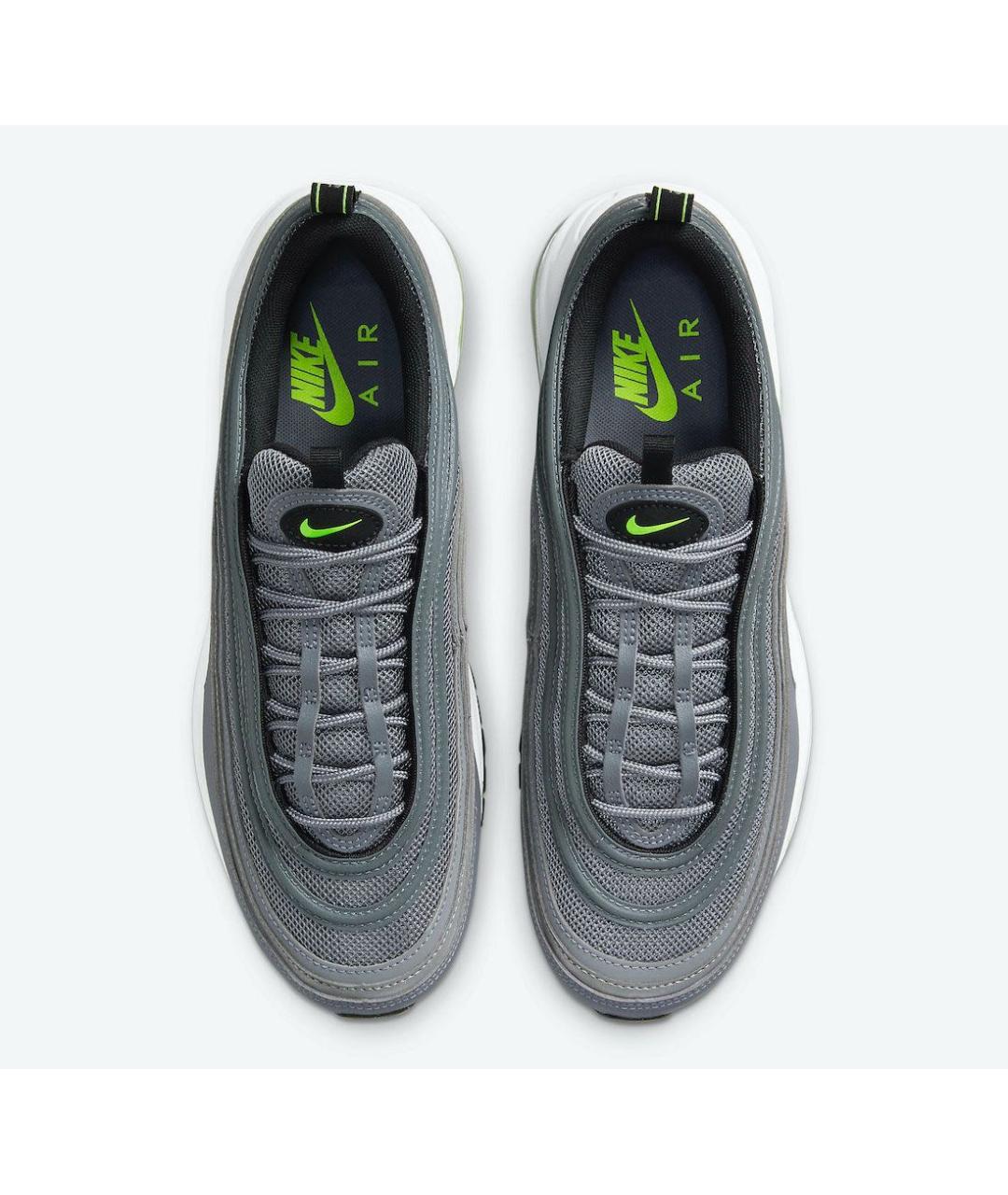 NIKE Серые текстильные низкие кроссовки / кеды, фото 3