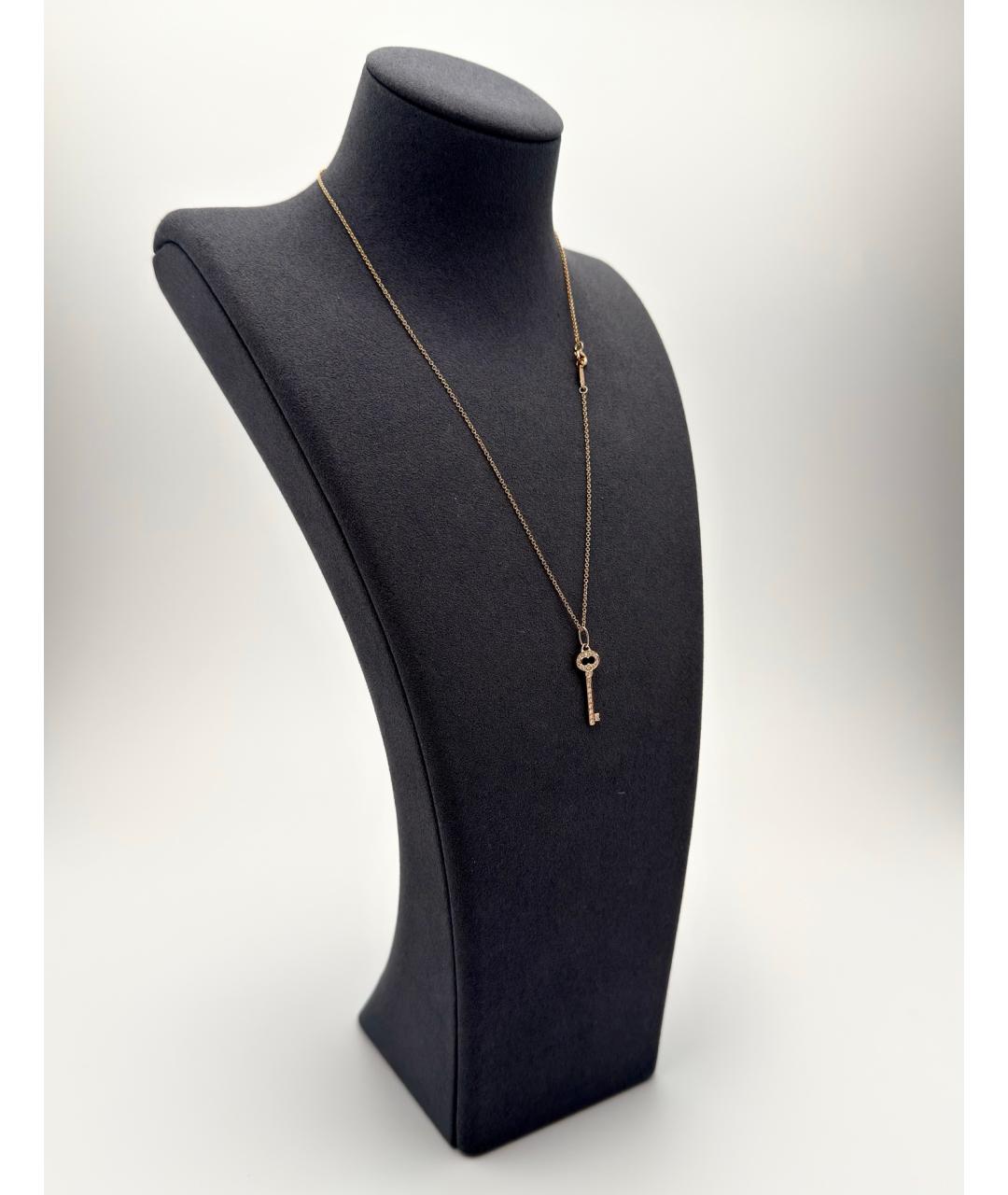 TIFFANY&CO Золотое колье из розового золота, фото 3