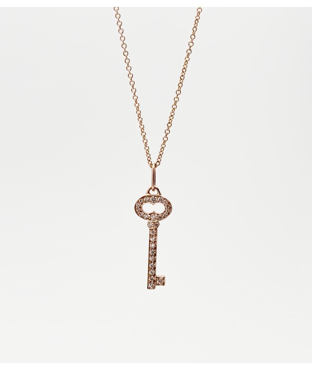 TIFFANY&CO Золотое колье из розового золота, фото 4