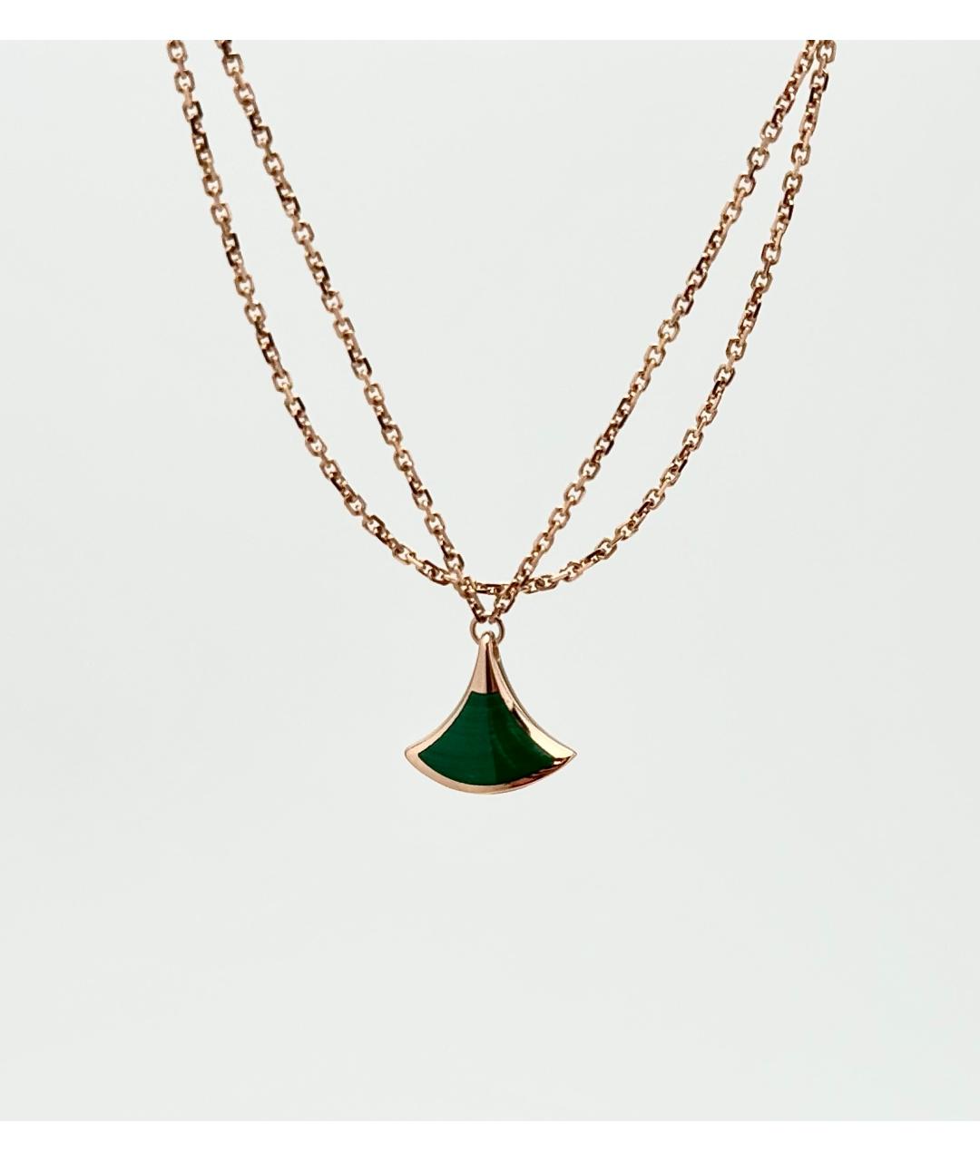 BVLGARI Золотое колье из розового золота, фото 6