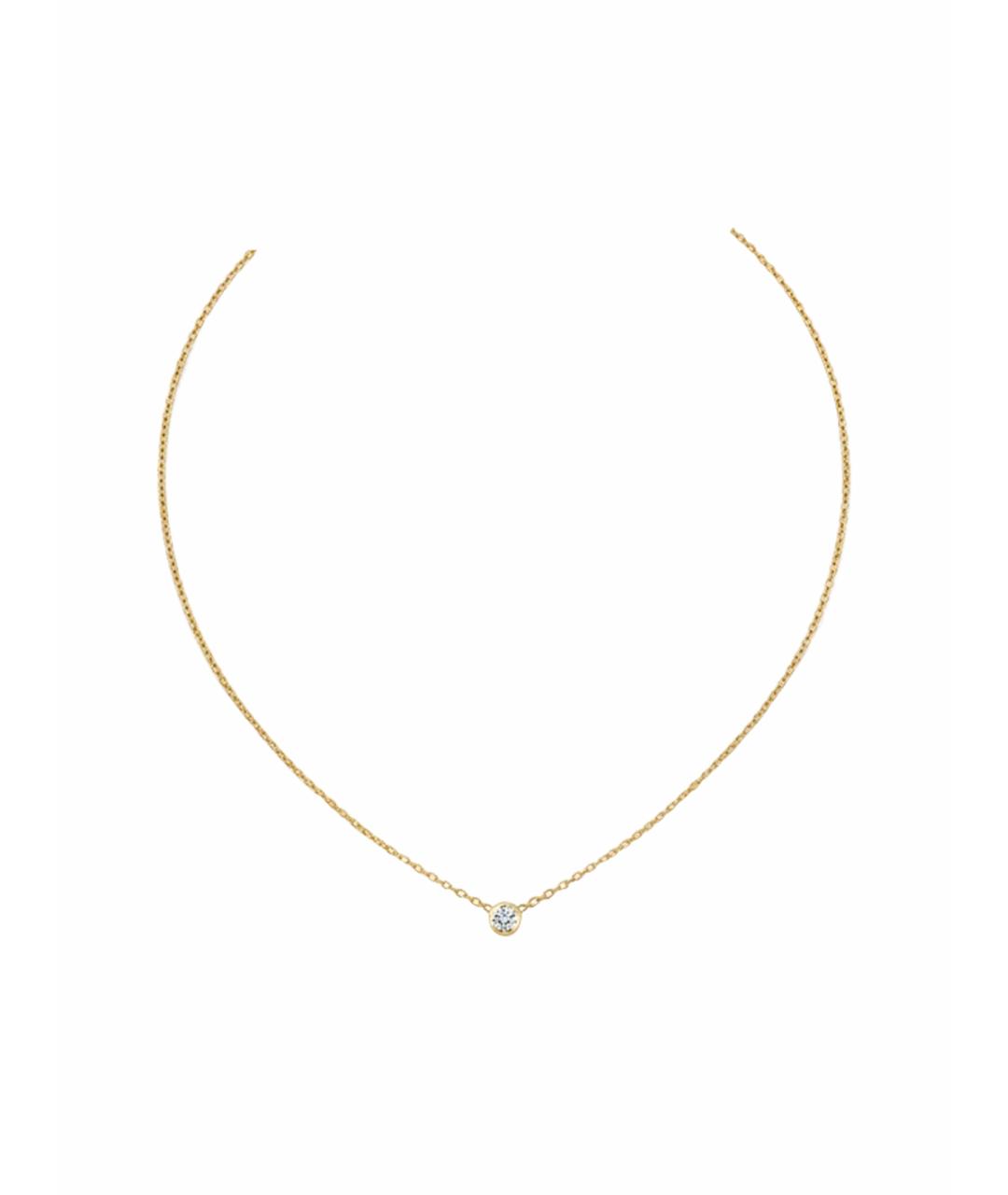 CARTIER Желтое колье из желтого золота, фото 1