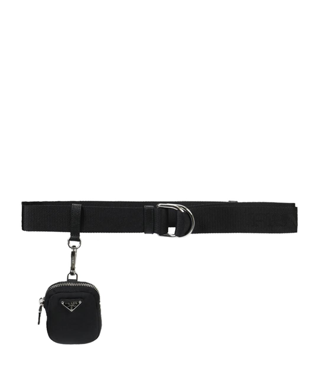 PRADA Черный ремень, фото 1