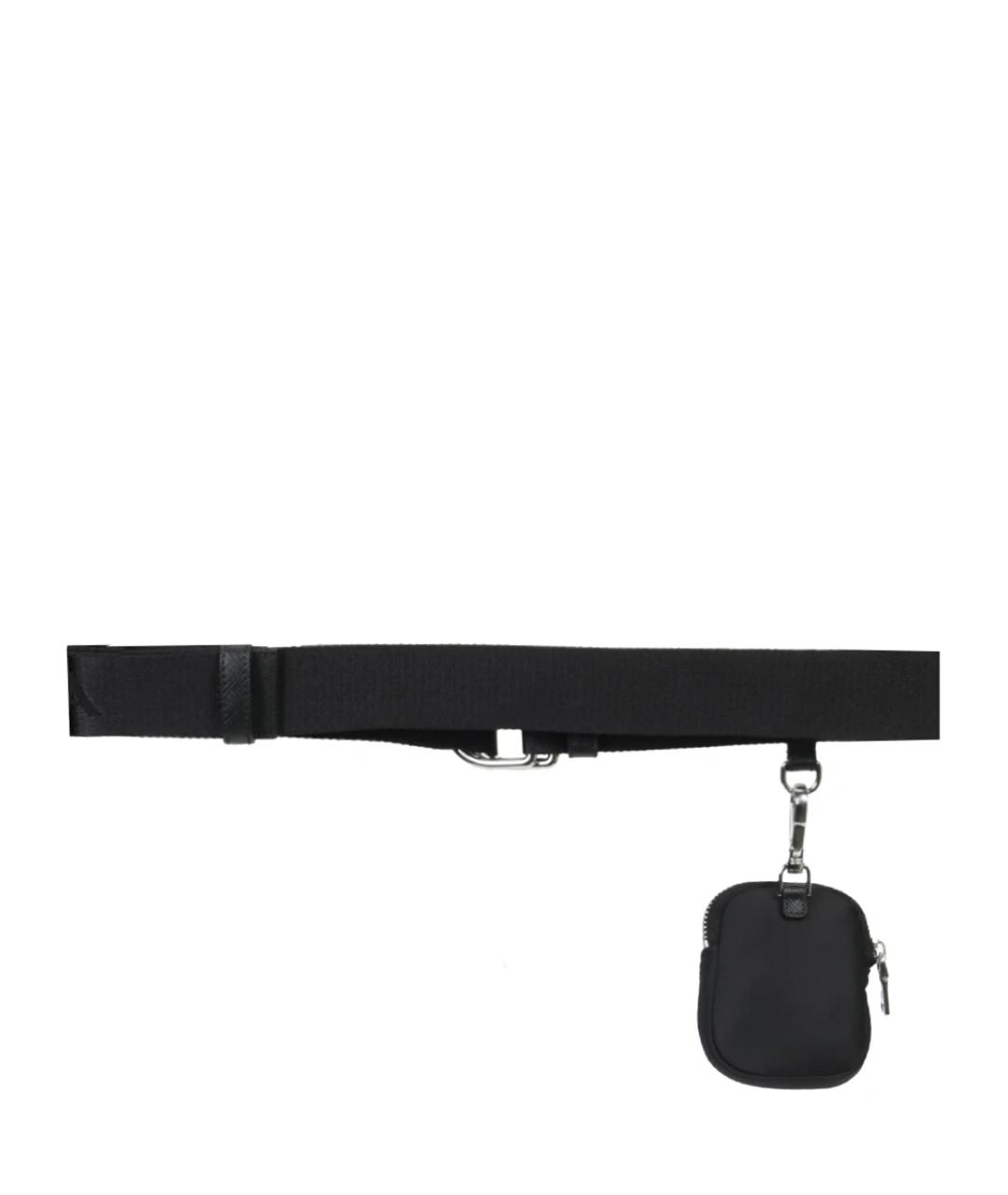 PRADA Черный ремень, фото 2