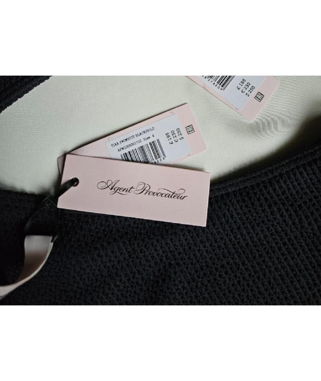 AGENT PROVOCATEUR Черный полиэстеровый купальник, фото 3