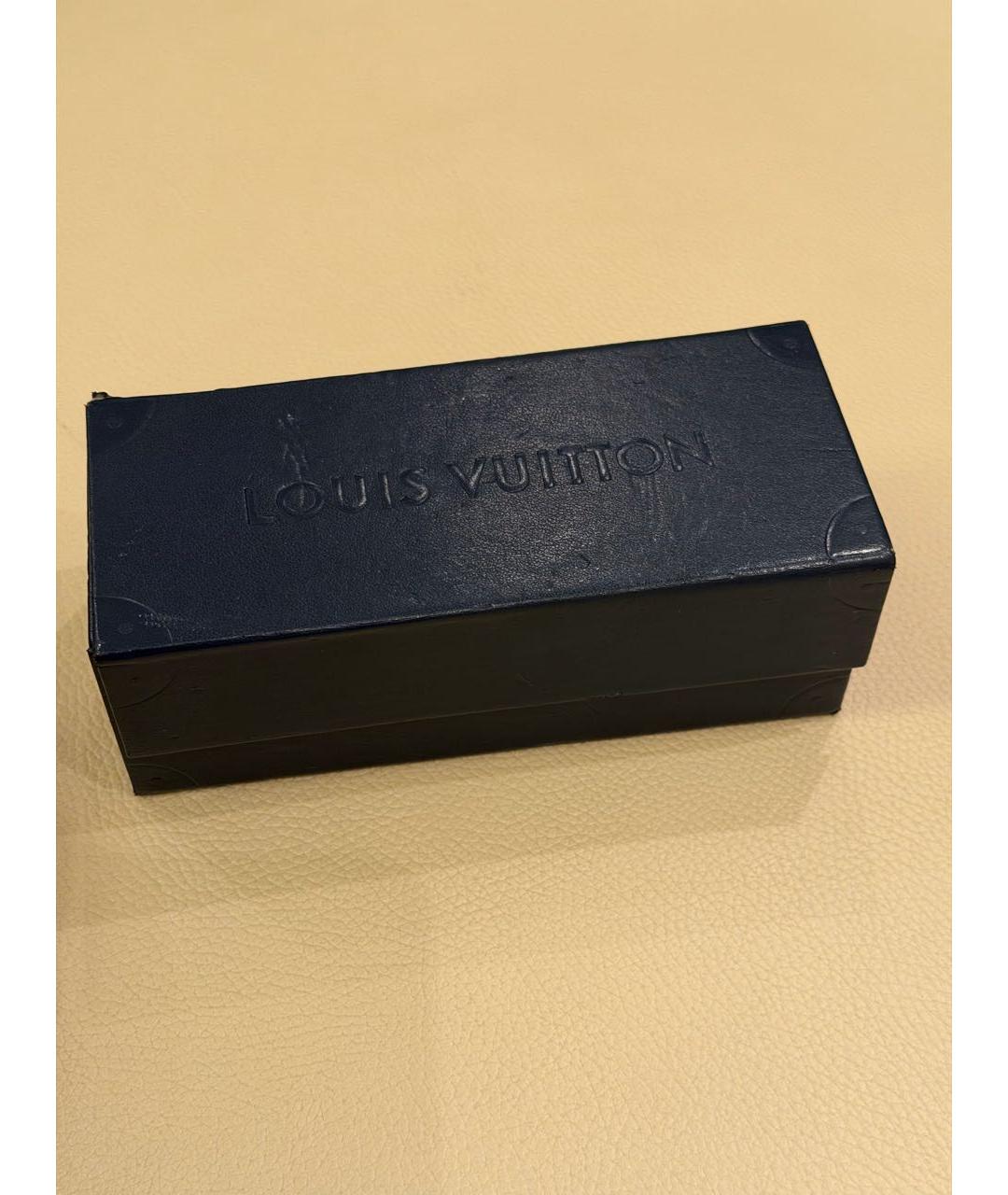 LOUIS VUITTON Черные пластиковые солнцезащитные очки, фото 4