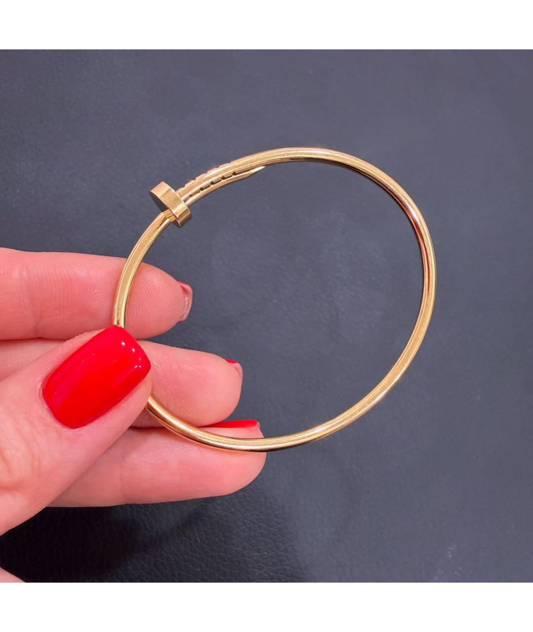 CARTIER Золотой браслет из желтого золота, фото 2