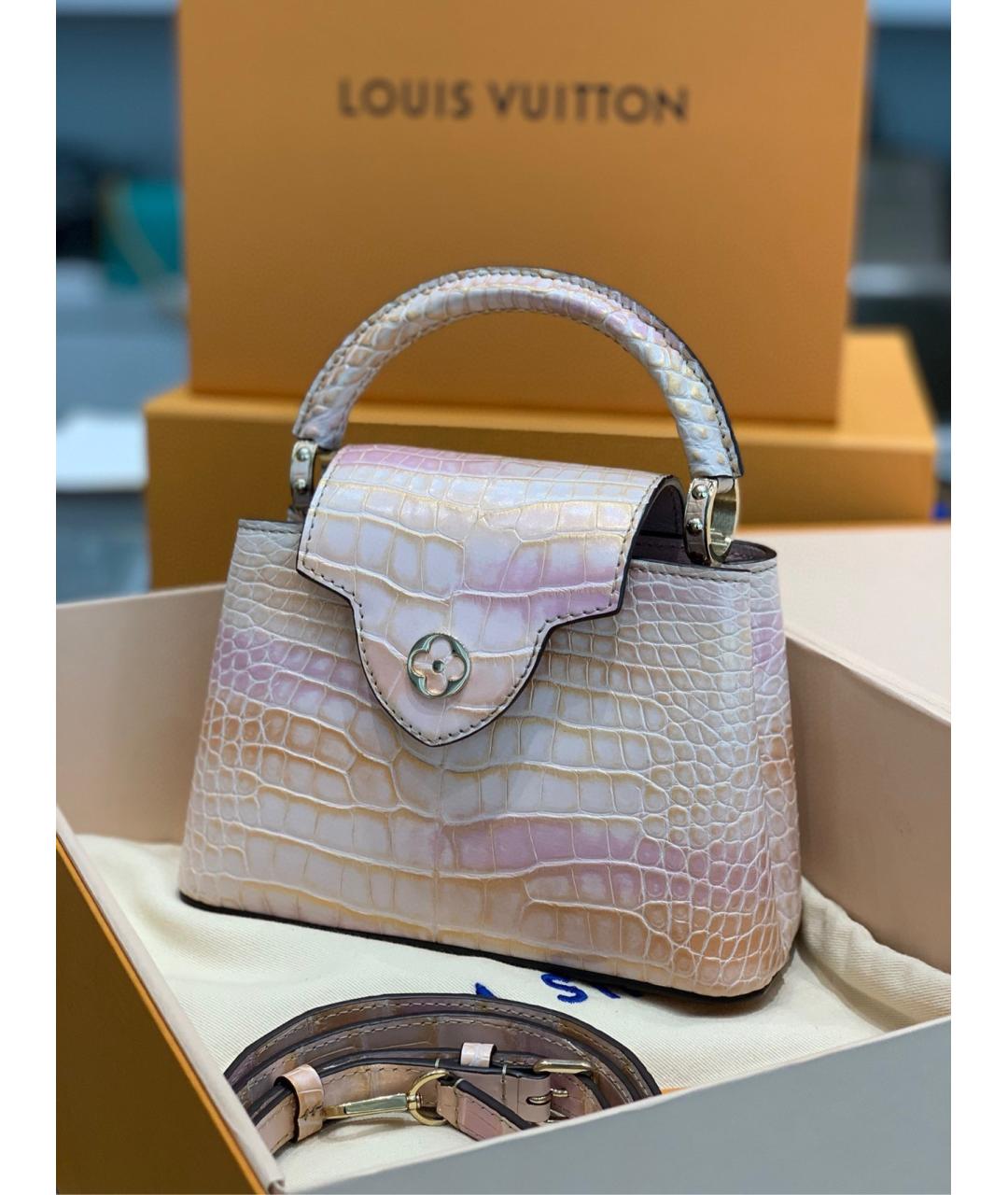 LOUIS VUITTON Мульти сумка с короткими ручками из экзотической кожи, фото 2