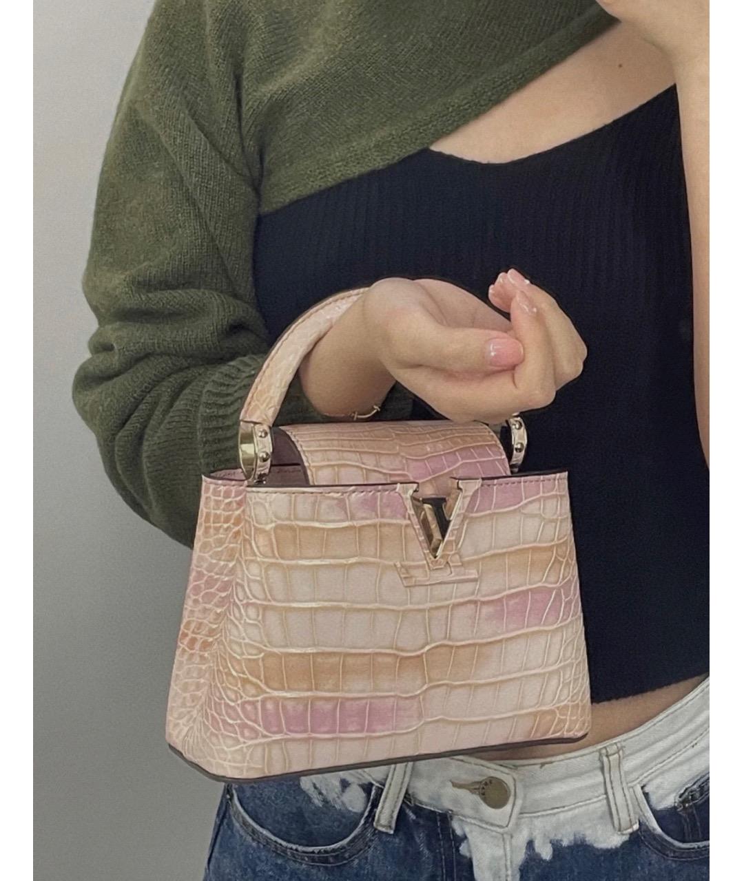 LOUIS VUITTON Мульти сумка с короткими ручками из экзотической кожи, фото 4